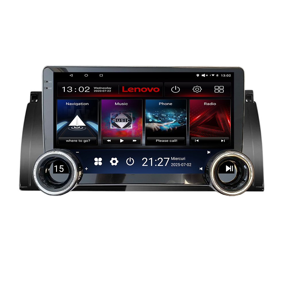 Navigatie BMW E39 si E53 Kit-082 Lenovo 8 core 4+64 10.5 inch Incell 1K android Wifi 5Ghz gps internet CarStore Technology