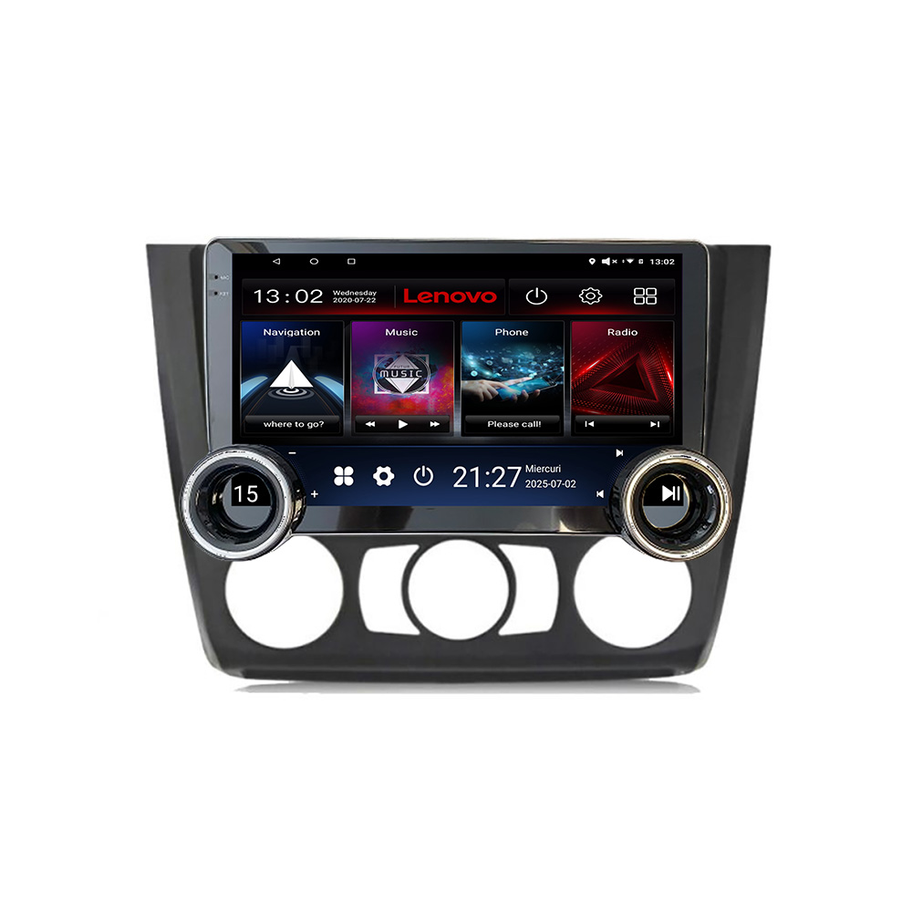 Navigatie BMW Seria 1 E87 2007-2011 clima manuala Kit-bmw117-manual Lenovo 8 core 4+64 10.5 inch Incell 1K android Wifi 5Ghz gps internet CarStore Technology