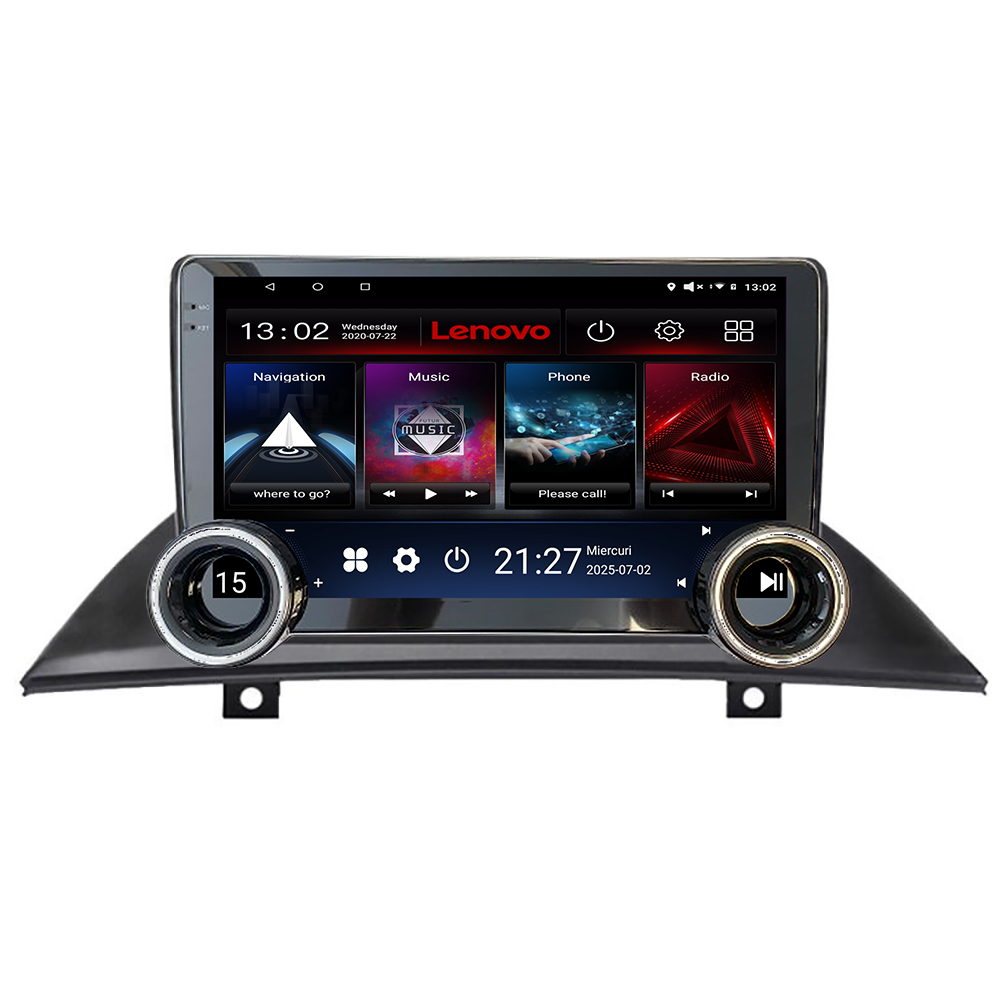 Navigatie BMW X3 2004-2012 Lenovo 8 core 4+64 10.5 inch Incell 1K android Wifi 5Ghz gps internet CarStore Technology