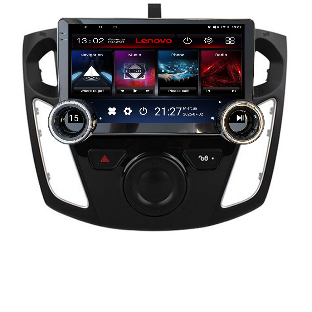 Navigatie Ford Focus 3 2011-2018 Lenovo 8 core 4+64 10.5 inch Incell 1K android Wifi 5Ghz gps internet CarStore Technology
