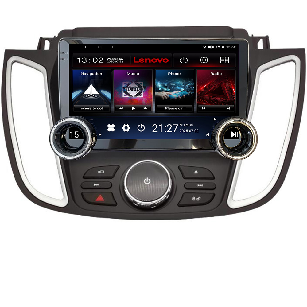 Navigatie Ford Kuga 2015-2020 SYNC2 si SYNC3 Lenovo 8 core 4+64 10.5 inch Incell 1K android Wifi 5Ghz gps internet CarStore Technology