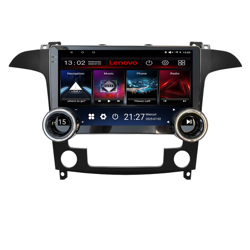 Navigatie Ford S-Max 2008-2012 Kit-003 Lenovo 8 core 4+64 10.5 inch Incell 1K android Wifi 5Ghz gps internet C CarStore Technology
