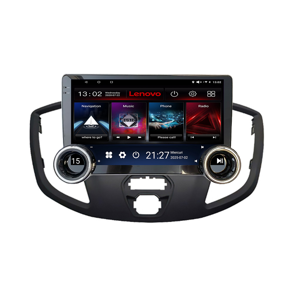 Navigatie Ford Transit V363 2015-2021 Lenovo 8 core 4+64 10.5 inch Incell 1K android Wifi 5Ghz gps internet Kit-custom CarStore Technology