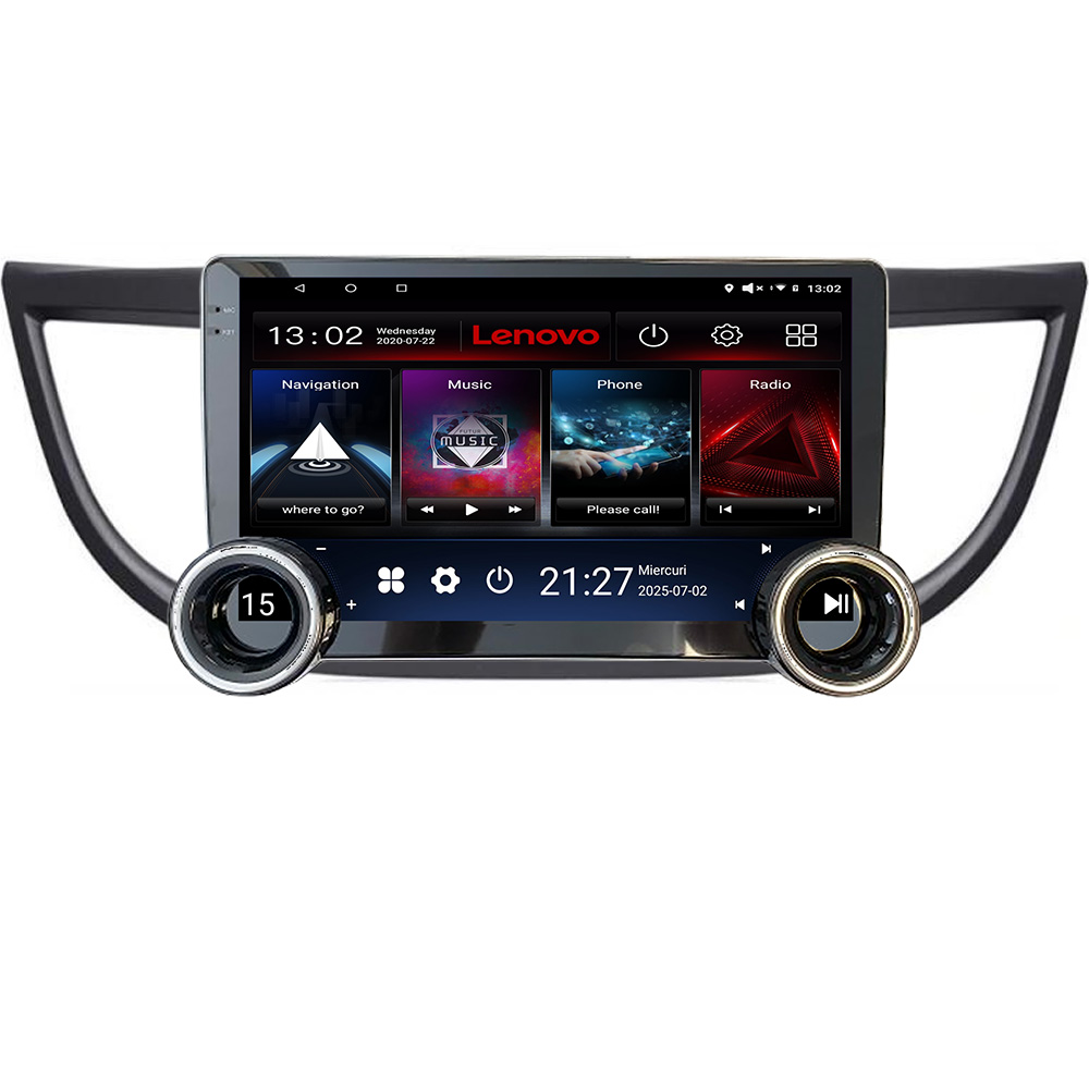 Navigatie Honda CRV 2012-2016 Kit-469 Lenovo 8 core 4+64 10.5 inch Incell 1K android Wifi 5Ghz gps internet C CarStore Technology