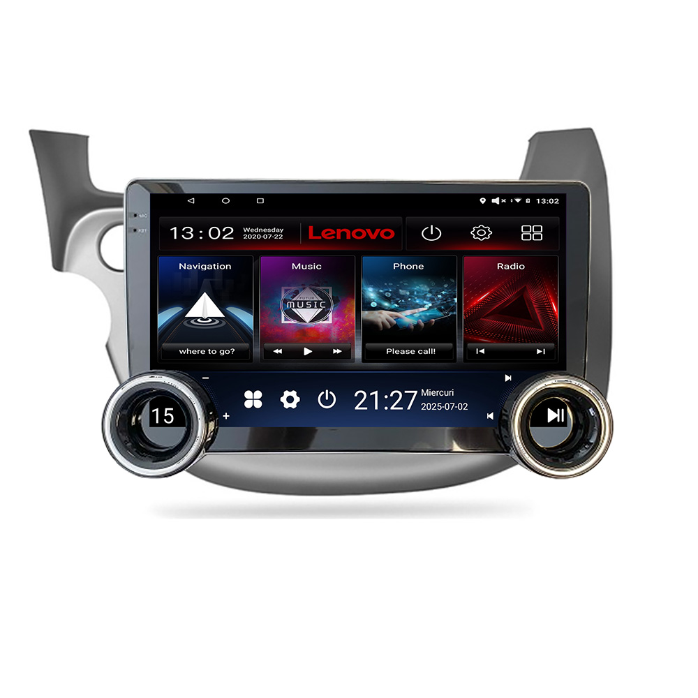 Navigatie Honda Fit 2008-2013 Lenovo 8 core 4+64 10.5 inch Incell 1K android Wifi 5Ghz gps internet Kit-fit-08 CarStore Technology