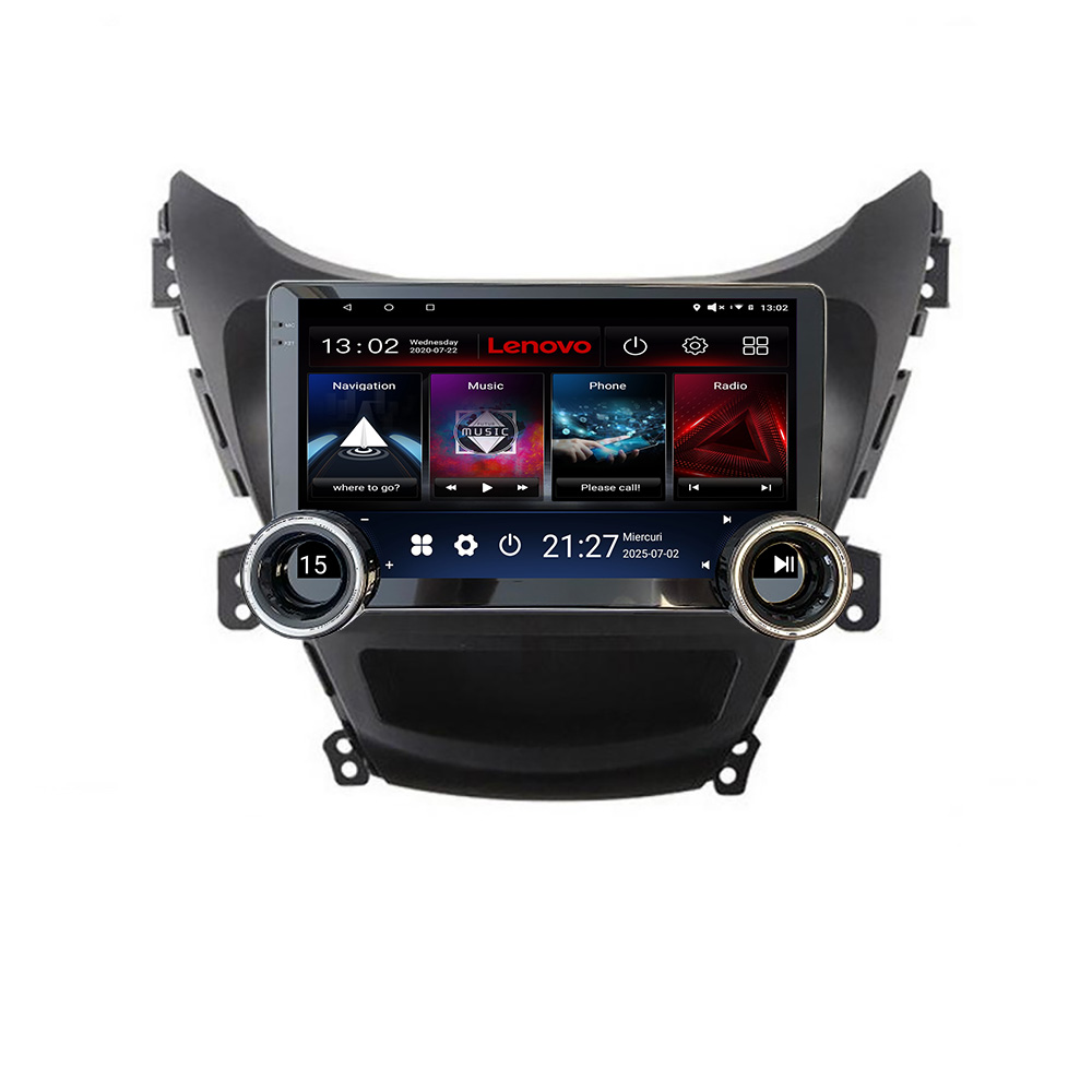 Navigatie Hyundai Elantra 2011-2013 Kit-092 Lenovo 8 core 4+64 10.5 inch Incell 1K android Wifi 5Ghz gps internet Q CarStore Technology