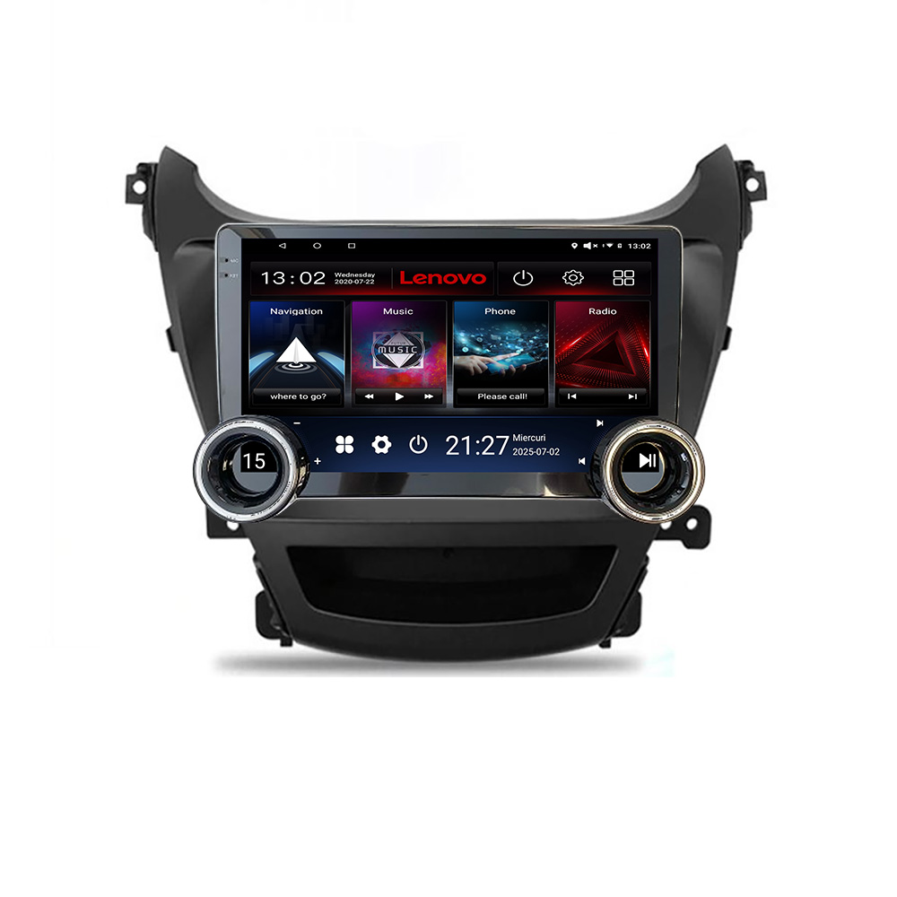 Navigatie Hyundai Elantra 2013-2015 Kit-359 Lenovo 8 core 4+64 10.5 inch Incell 1K android Wifi 5Ghz gps internet Q CarStore Technology