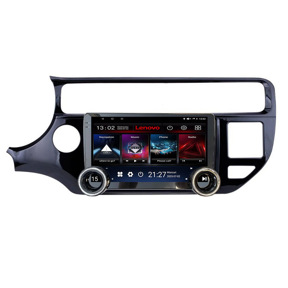 Navigatie Kia Rio Kit-504 Lenovo 8 core 4+64 10.5 inch Incell 1K android Wifi 5Ghz gps internet CarStore Technology