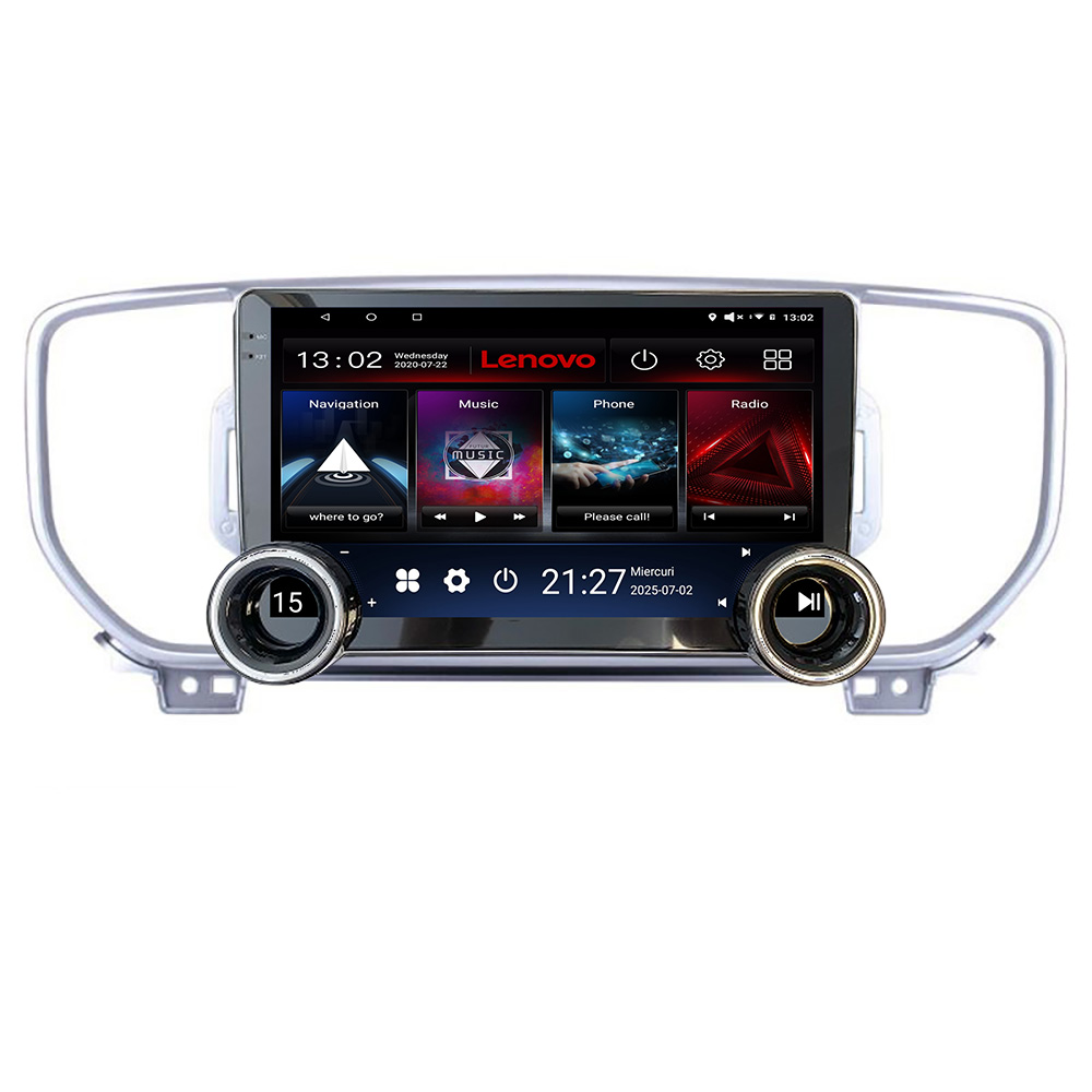 Navigatie Kia Sportage 2016 Kit-576 Lenovo 8 core 4+64 10.5 inch Incell 1K android Wifi 5Ghz gps internet CarStore Technology