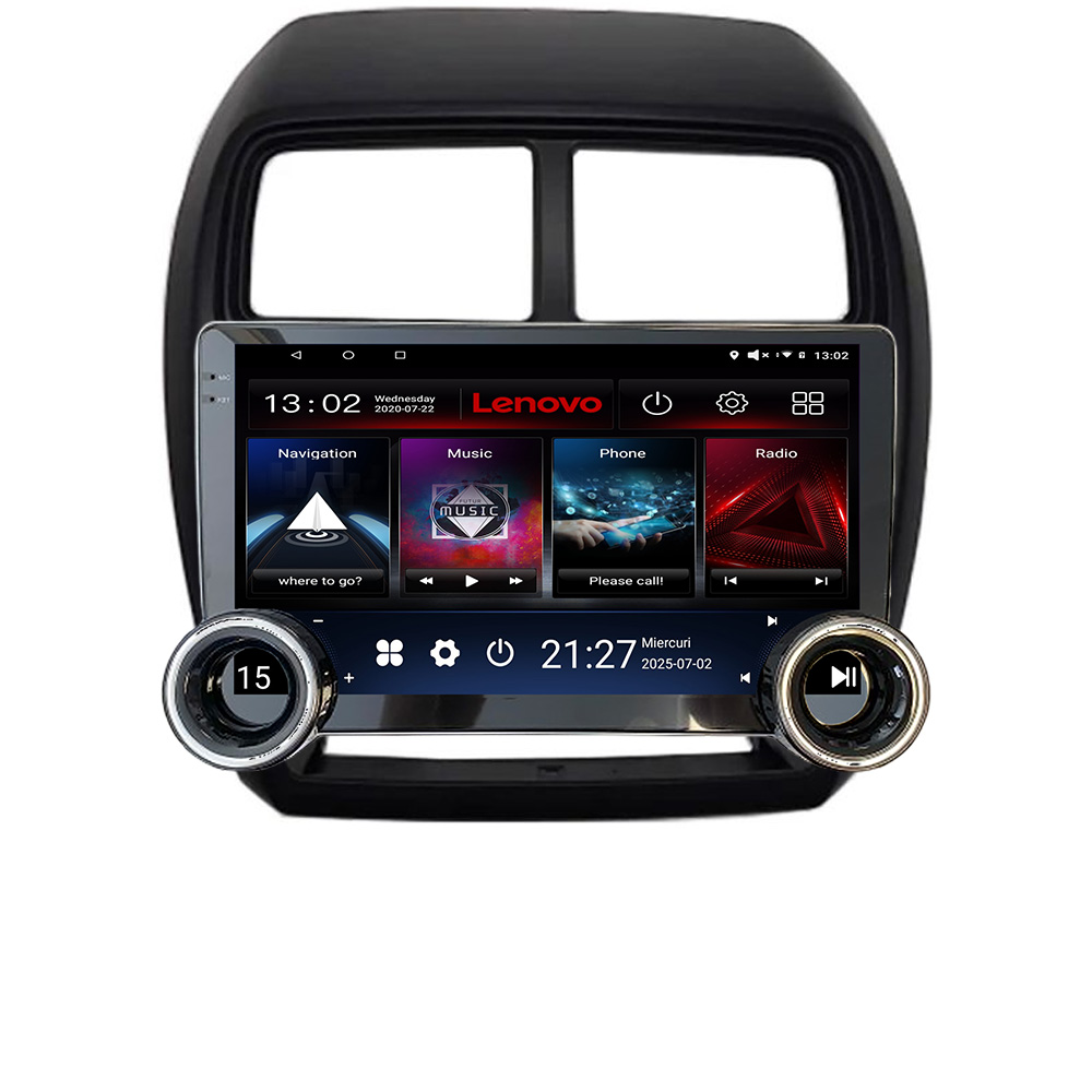 Navigatie MITSUBISHI ASX 2013-2017 Kit-026 Lenovo 8 core 4+64 10.5 inch Incell 1K android Wifi 5Ghz gps internet CarStore Technology
