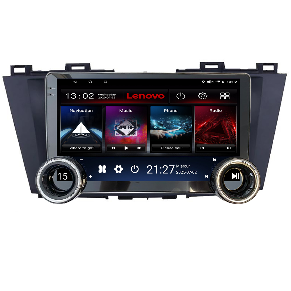Navigatie Mazda 5 Lenovo 8 core 4+64 10.5 inch Incell 1K android Wifi 5Ghz gps internet Kit-117 CarStore Technology