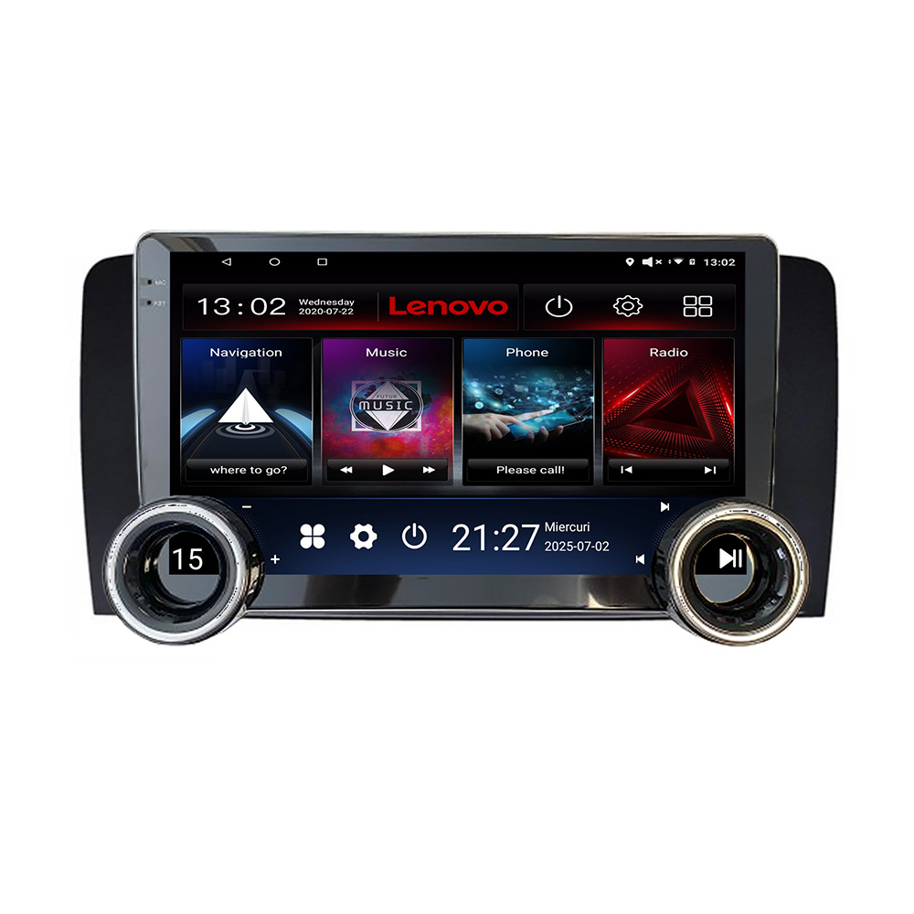 Navigatie Mercedes Clasa R Kit-215 Lenovo 8 core 4+64 10.5 inch Incell 1K android Wifi 5Ghz gps internet CarStore Technology