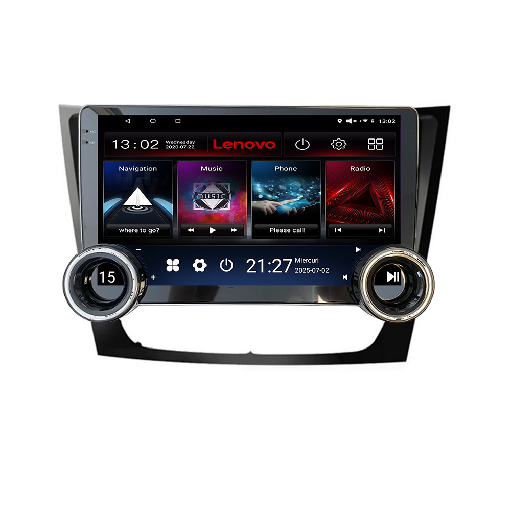 Navigatie Mercedes W211 W219 Kit-090 Lenovo 8 core 4+64 10.5 inch Incell 1K android Wifi 5Ghz gps internet Cor CarStore Technology