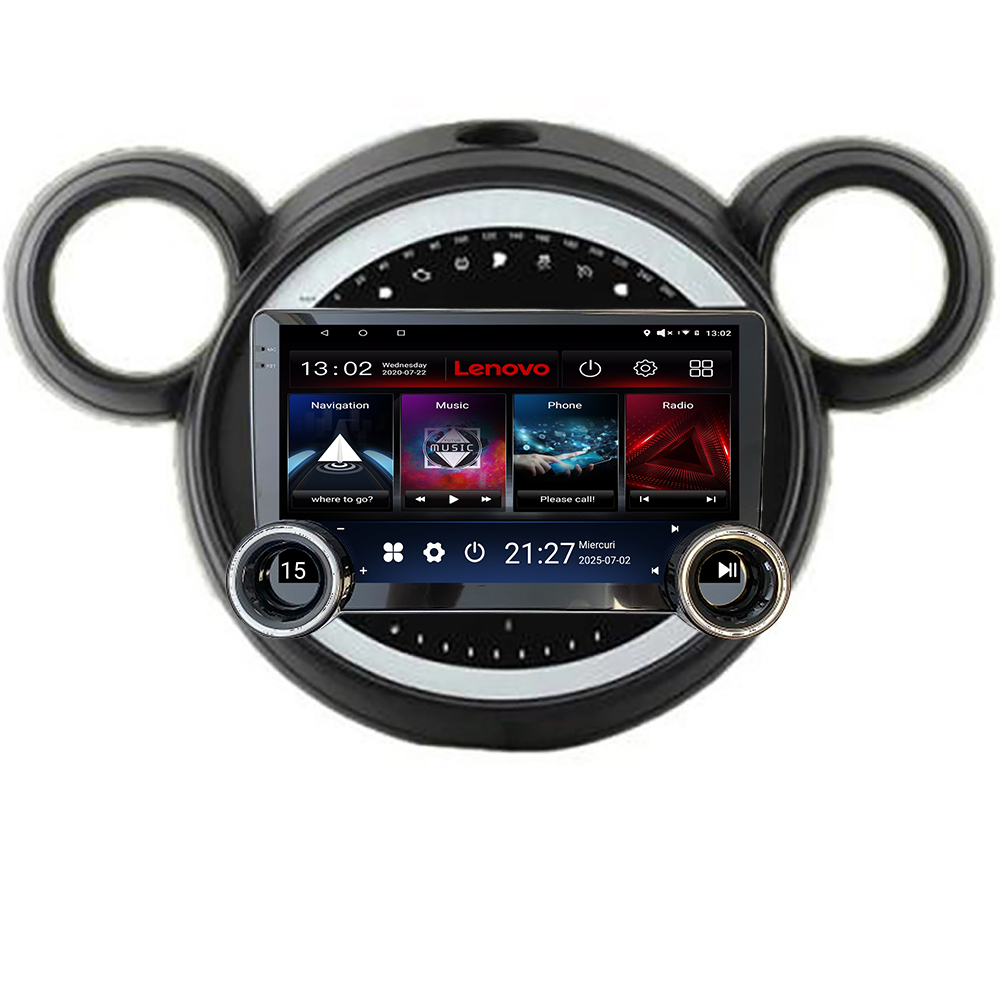 Navigatie Mini 2011-2015 cu sistem CIC Lenovo 8 core 4+64 10.5 inch Incell 1K android Wifi 5Ghz gps internet CarStore Technology