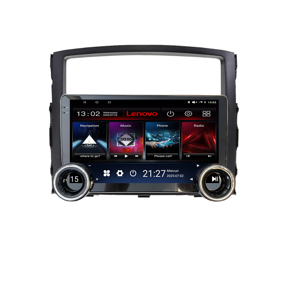 Navigatie Mitsubishi Pajero Kit-452 Lenovo 8 core 4+64 10.5 inch Incell 1K android Wifi 5Ghz gps internet CarStore Technology