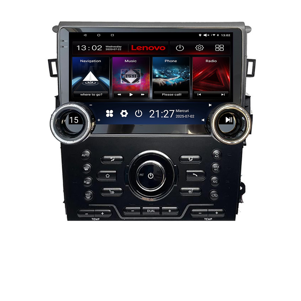 Navigatie Mondeo MK5 SYNC2 si SYNC 3 2015-2022 Lenovo 8 core 4+64 10.5 inch Incell 1K android Wifi 5Ghz gps internet CarStore Technology