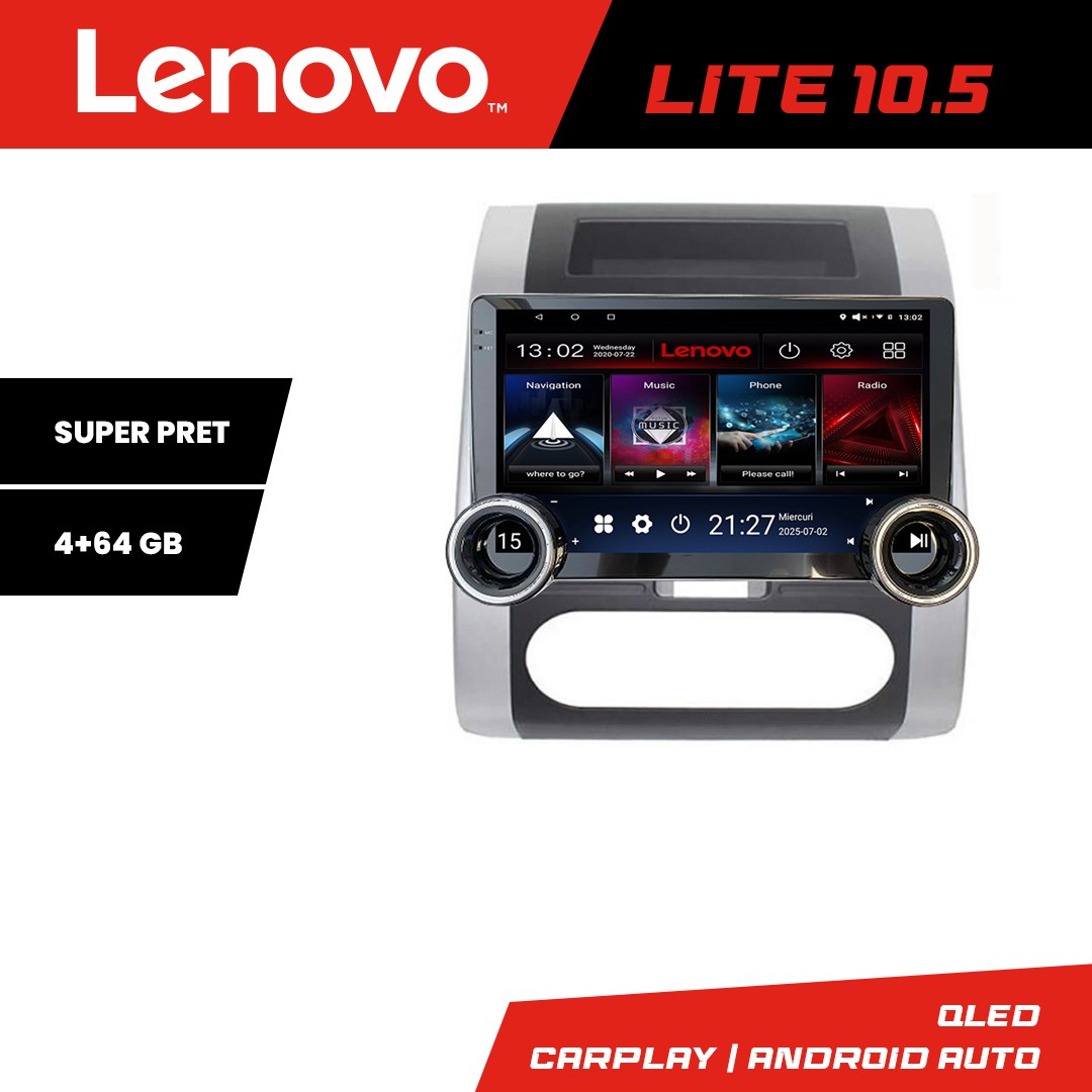 Navigatie Nissan X-trail old Kit-001 Lenovo 8 core 4+64 10.5 inch Incell 1K android Wifi 5Ghz gps internet Cor CarStore Technology