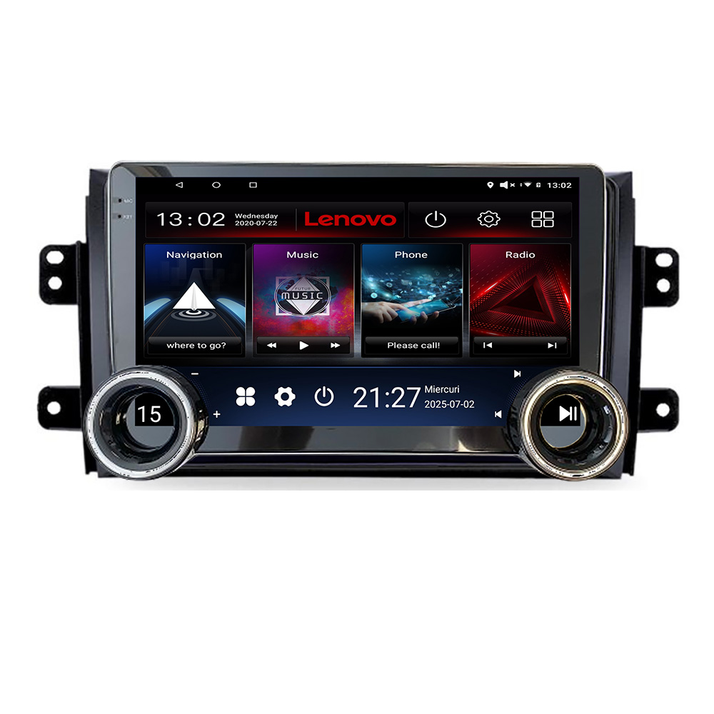 Navigatie Suzuki SX4 2006-2013 Lenovo 8 core 4+64 10.5 inch Incell 1K android Wifi 5Ghz gps internet Kit-124 CarStore Technology