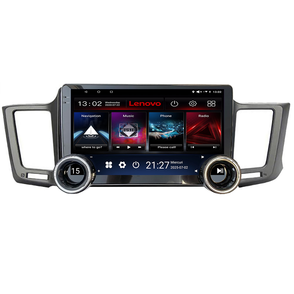 Navigatie TOYOTA RAV 4 2013-2018 Kit-247 Lenovo 8 core 4+64 10.5 inch Incell 1K android Wifi 5Ghz gps internet CarStore Technology