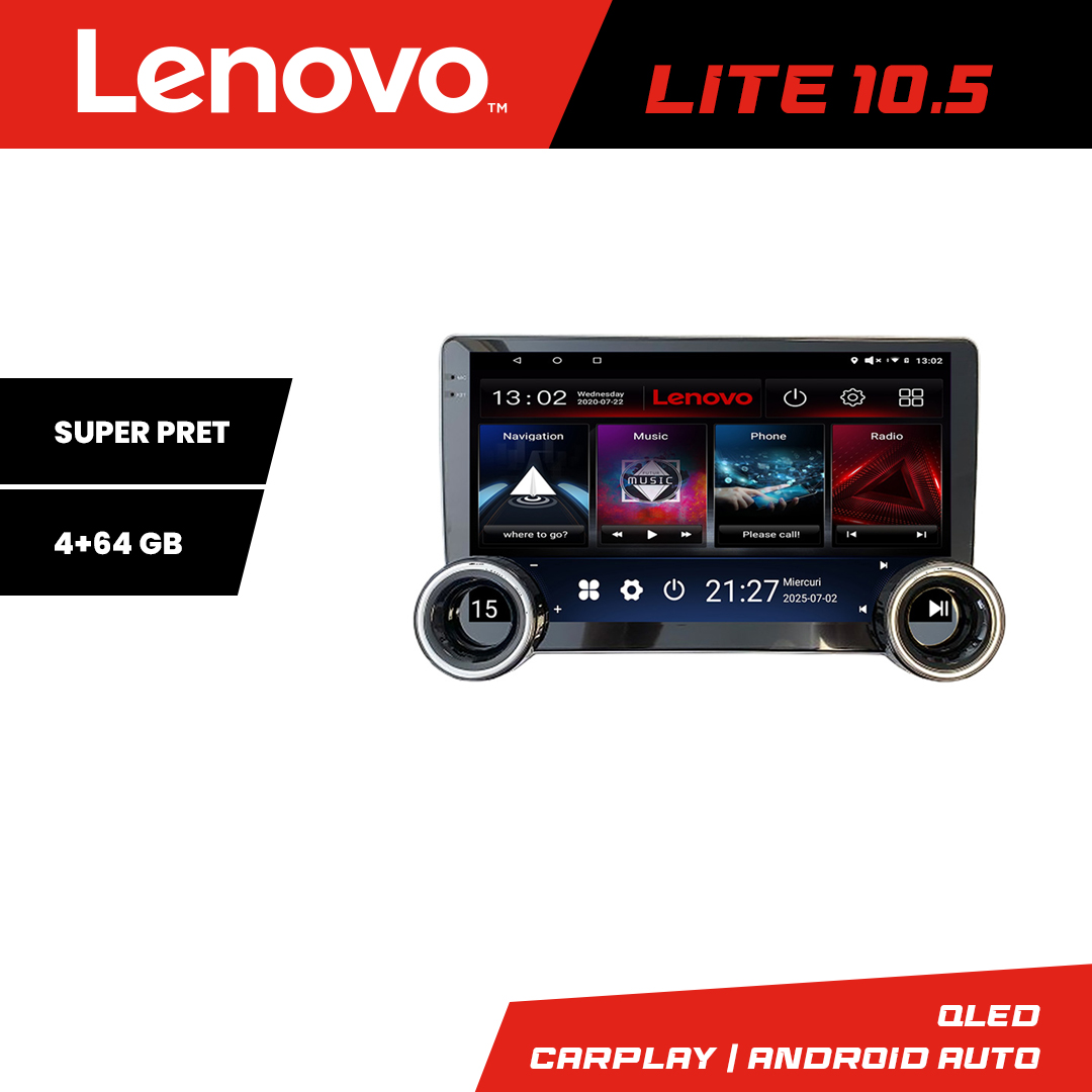 Navigatie Toyota Corolla dupa 2020 Kit-388 Lenovo 8 core 4+64 10.5 inch Incell 1K android Wifi 5Ghz gps internet CarStore Technology