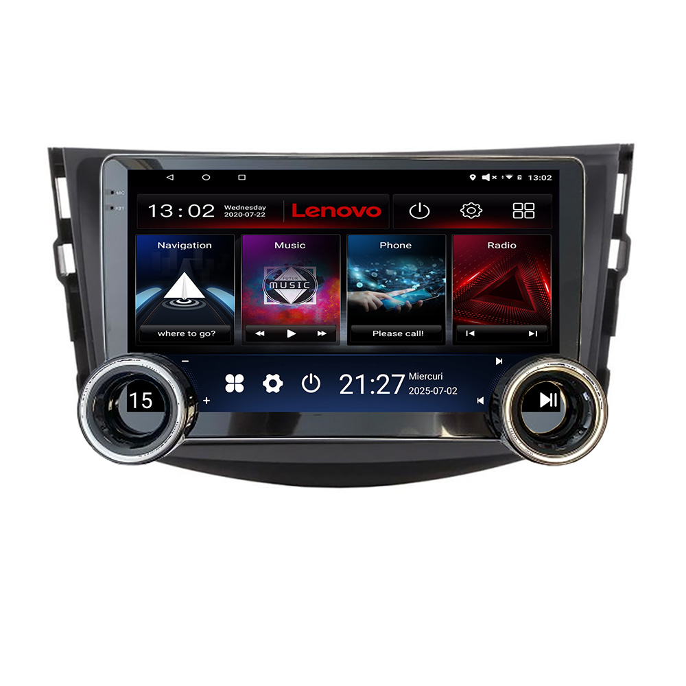 Navigatie Toyota RAV4 Kit-018 Lenovo 8 core 4+64 10.5 inch Incell 1K android Wifi 5Ghz gps internet CarStore Technology