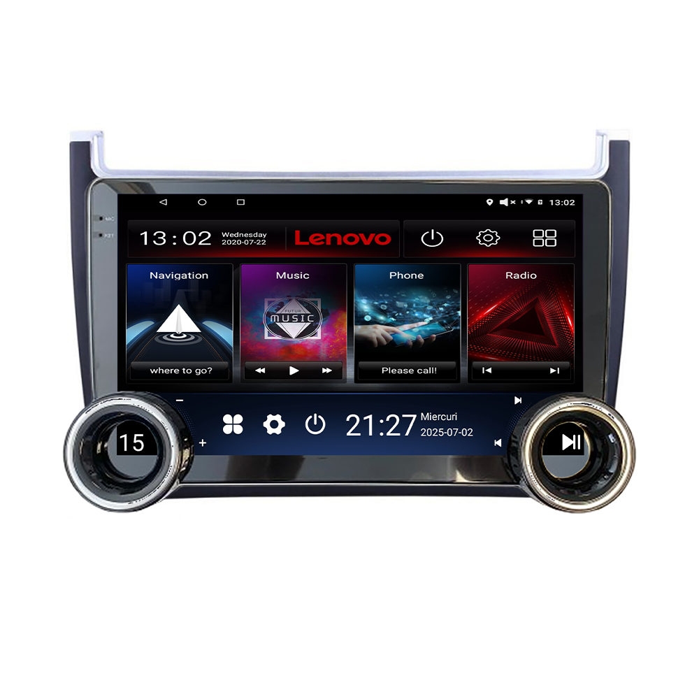 Navigatie VW Polo 2014- Kit-655 Lenovo 8 core 4+64 10.5 inch Incell 1K android Wifi 5Ghz gps internet CarStore Technology
