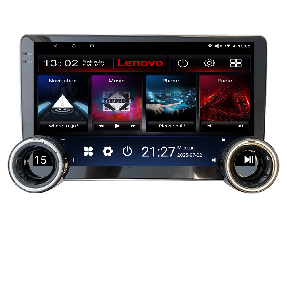 Navigatie universala 2din-2 Lenovo 8 core 4+64 10.5 inch Incell 1K android Wifi 5Ghz gps internet C CarStore Technology