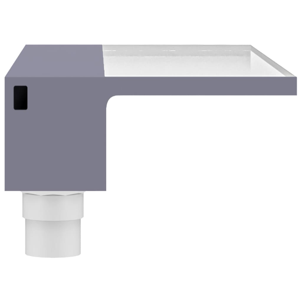 Deversor de cascadă cu LED-uri RGB, acrilic, 60 cm GartenMobel Dekor