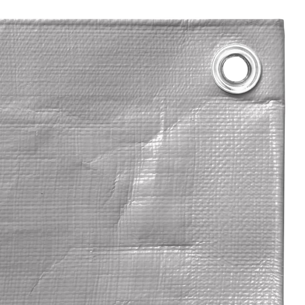 Prelată 260 g/m², gri, 6x6 m, HDPE GartenMobel Dekor