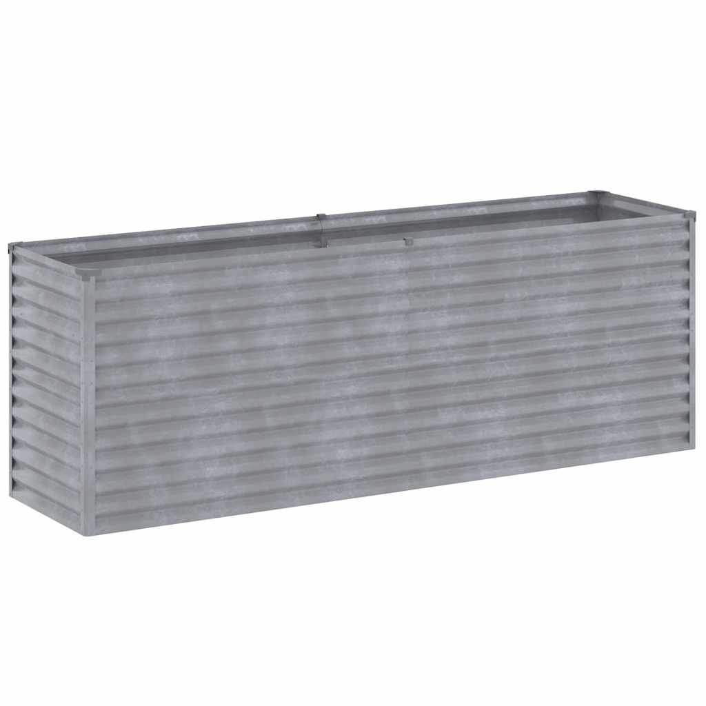 Pat de grădină înălțat 196x50x69 cm, oțel corten GartenMobel Dekor