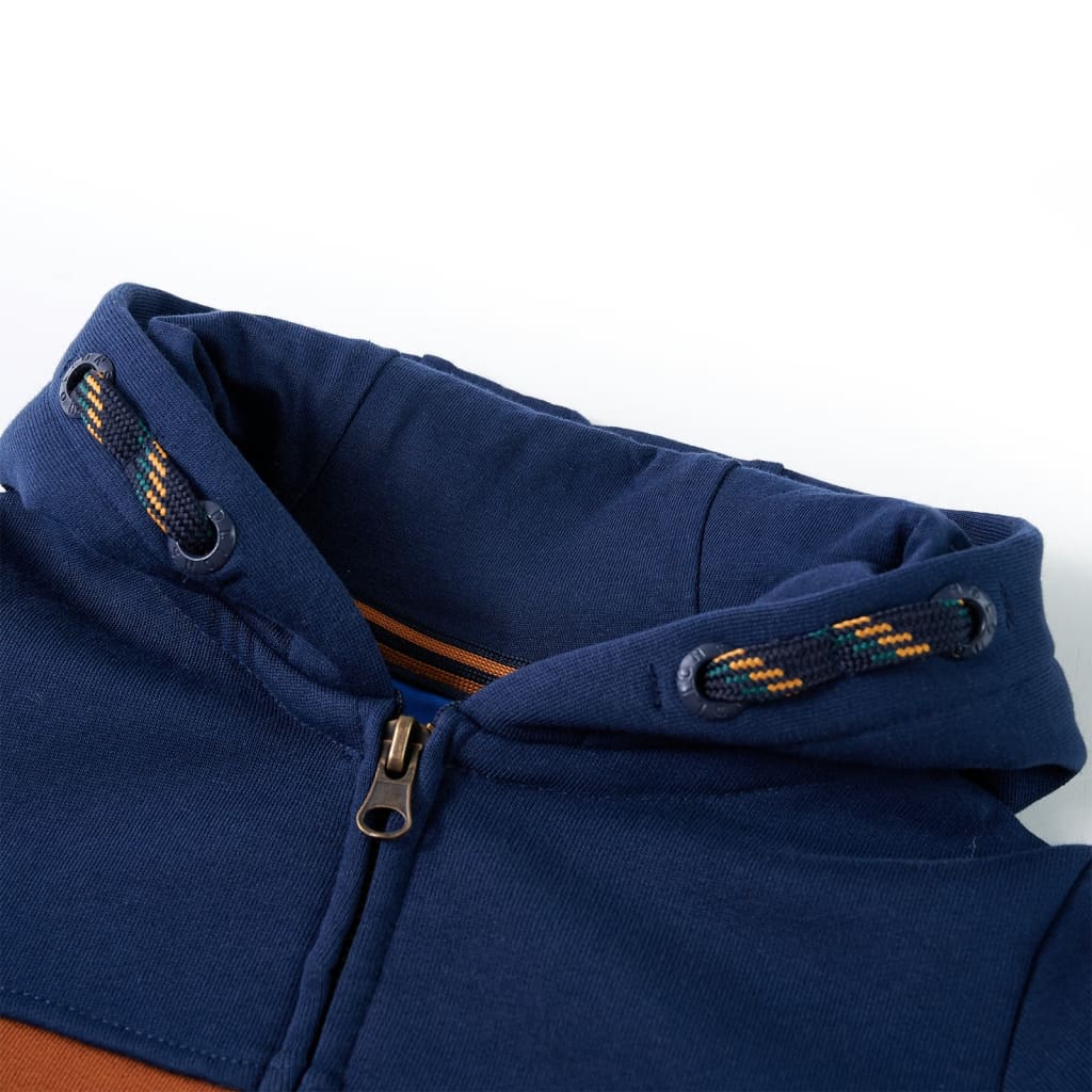 Hanorac cu glugă pentru copii, cu fermoar, 104 GartenMobel Dekor