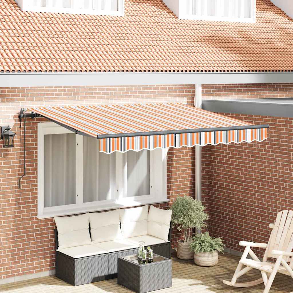 Cortina Retractabilă Dungă Multicolor 250 x 200 cm GartenMobel Dekor