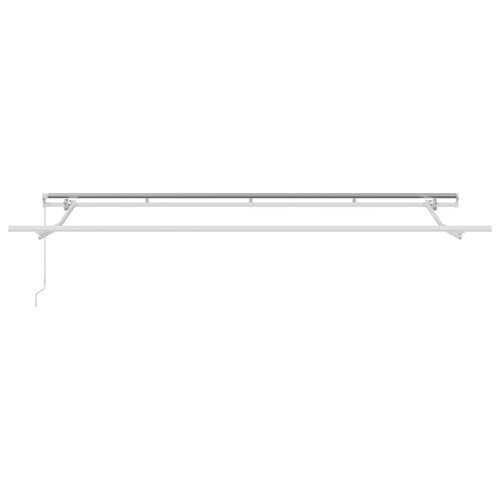 Cortina Retractabilă Albastru și Alb 400 x 200 cm GartenMobel Dekor