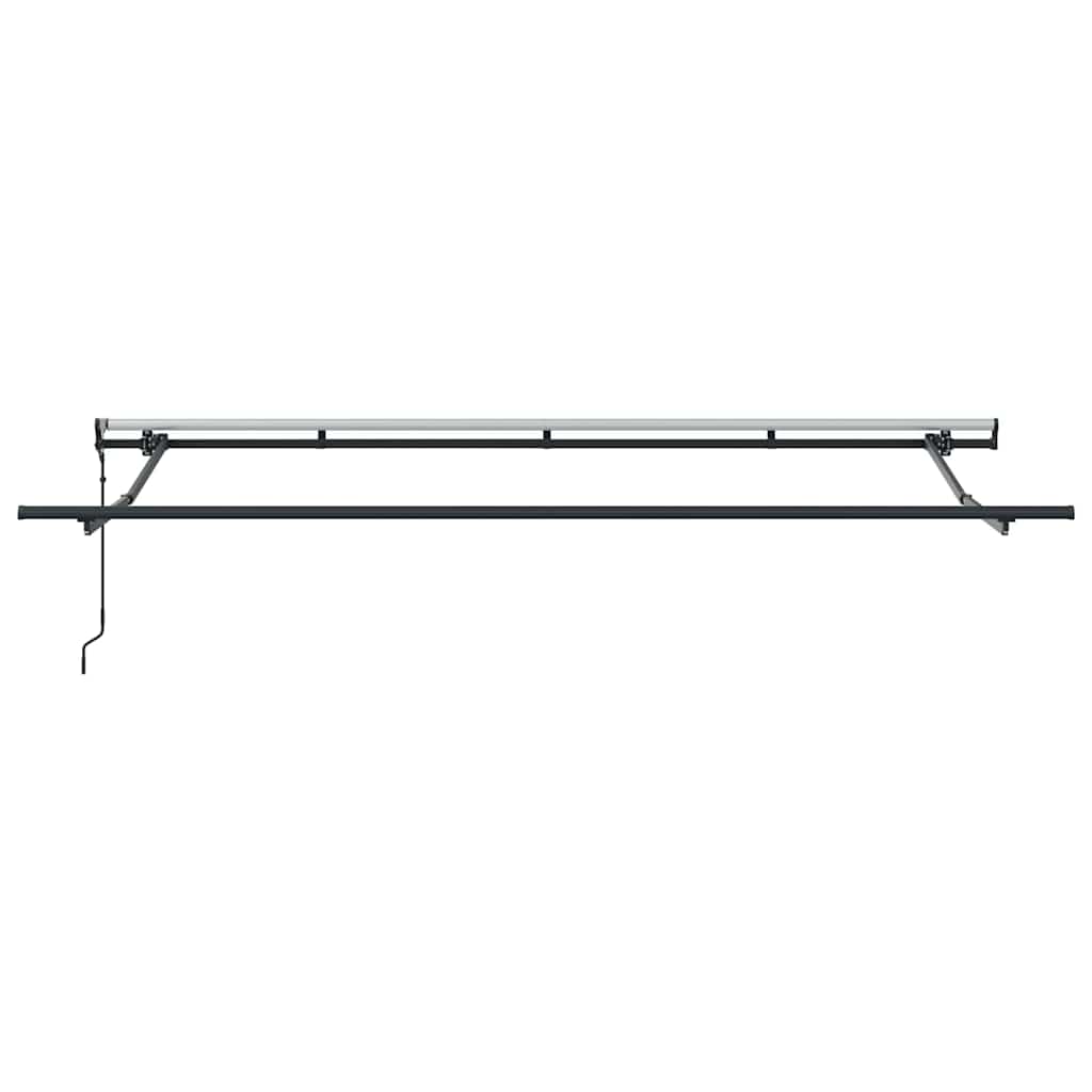 Cortina Retractabilă Albastru și Alb 400 x 200 cm GartenMobel Dekor
