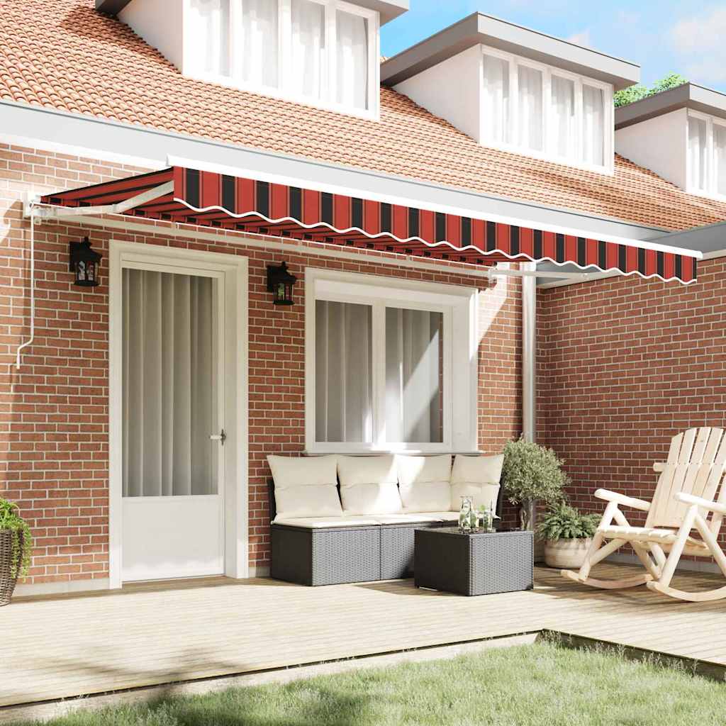 Cortina Retractabilă Dungă Multicolor 400x200 cm țesătură GartenMobel Dekor