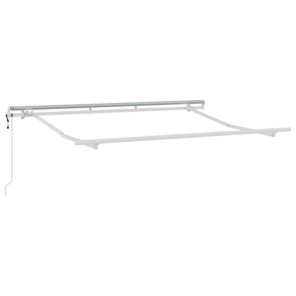 Cortina Retractabilă Roșu 350 x 200 cm Poliester și Aluminiu GartenMobel Dekor