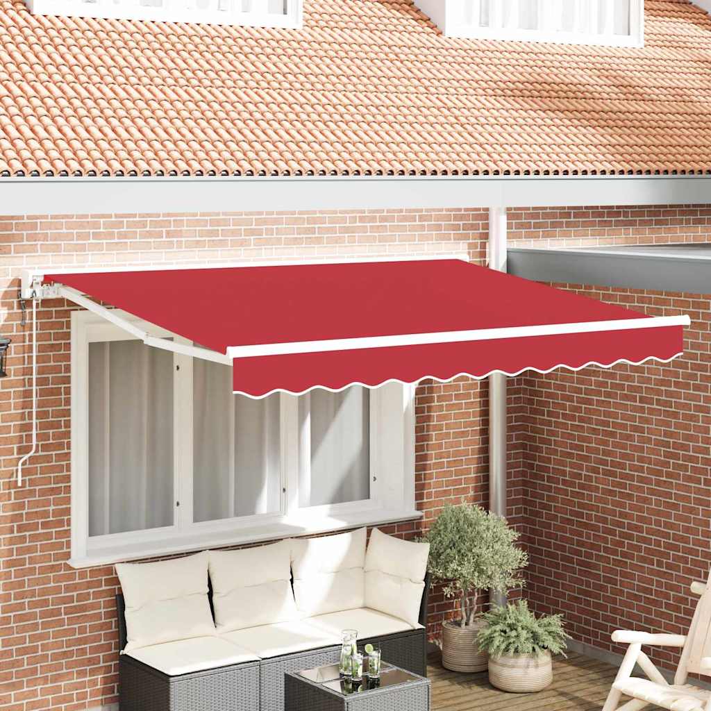 Cortina Retractabilă Roșu 350x200 cm țesătură GartenMobel Dekor