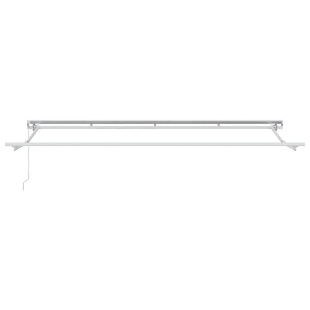 Cortina Retractabilă Manual Alb 400x200 cm țesătură GartenMobel Dekor