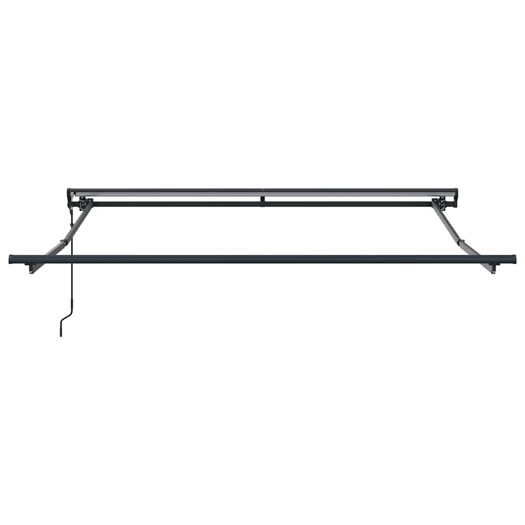 Cortina Retractabilă Albastru și Alb 350x250 cm țesătură GartenMobel Dekor