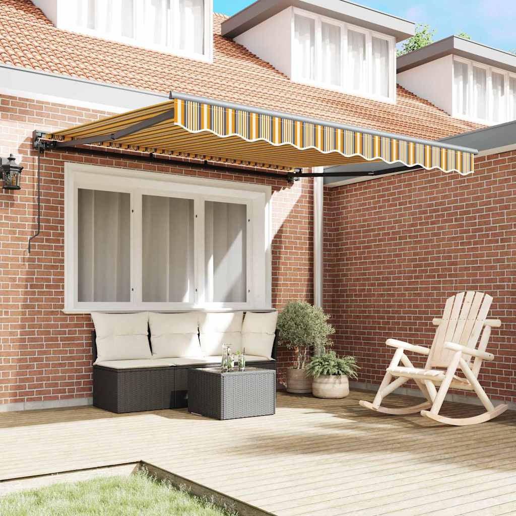Cortina Retractabilă Dungă Multicolor 300x250 cm țesătură GartenMobel Dekor
