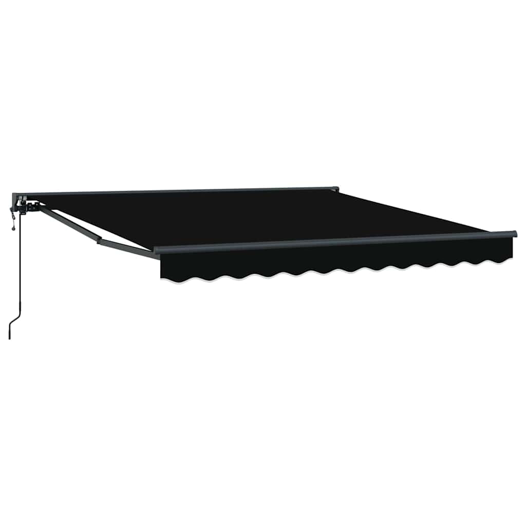 Cortina Retractabilă Negru 300x250 cm țesătură GartenMobel Dekor