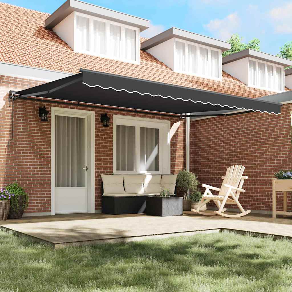 Cortina Retractabilă Antracit 450x300 cm țesătură GartenMobel Dekor