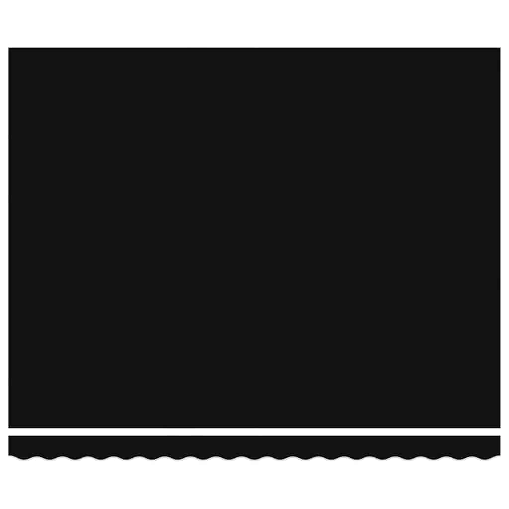 Cortina Retractabilă Manual Negru 400x300 cm țesătură GartenMobel Dekor