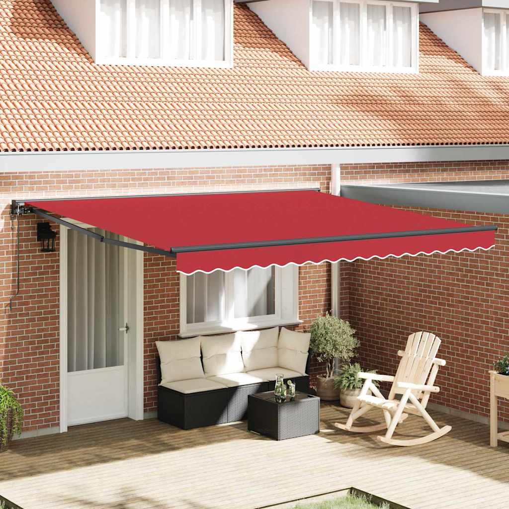 Cortina Retractabilă Roșu 400x300 cm țesătură GartenMobel Dekor