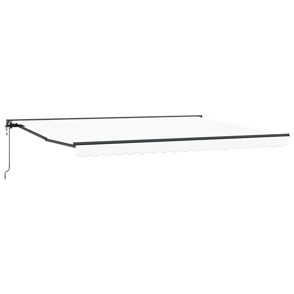 Cortina Retractabilă Alb 450x300 cm țesătură GartenMobel Dekor