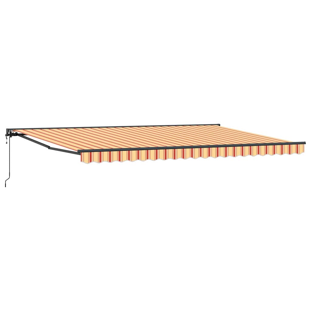 Cortina Retractabilă Galben și portocalie 500x300 cm țesătură GartenMobel Dekor