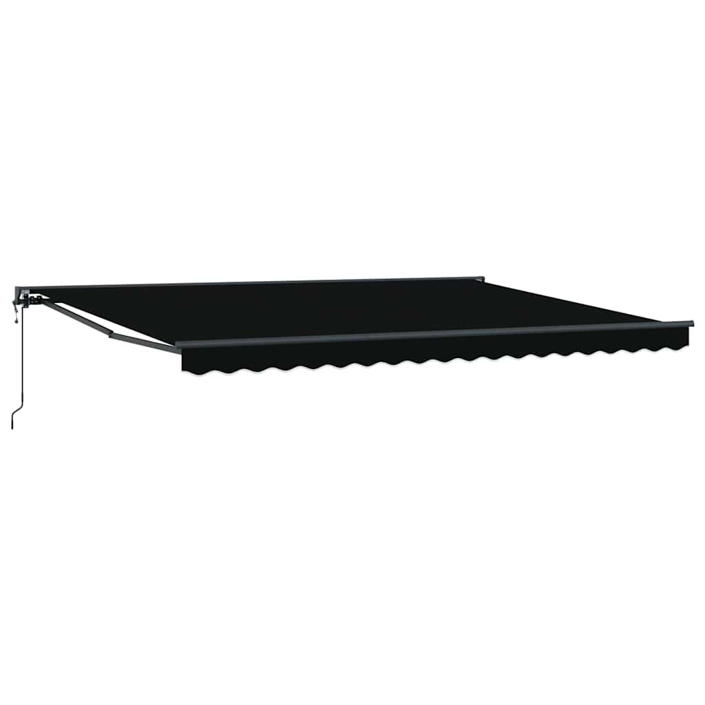 Cortina Retractabilă Negru 450x300 cm țesătură GartenMobel Dekor