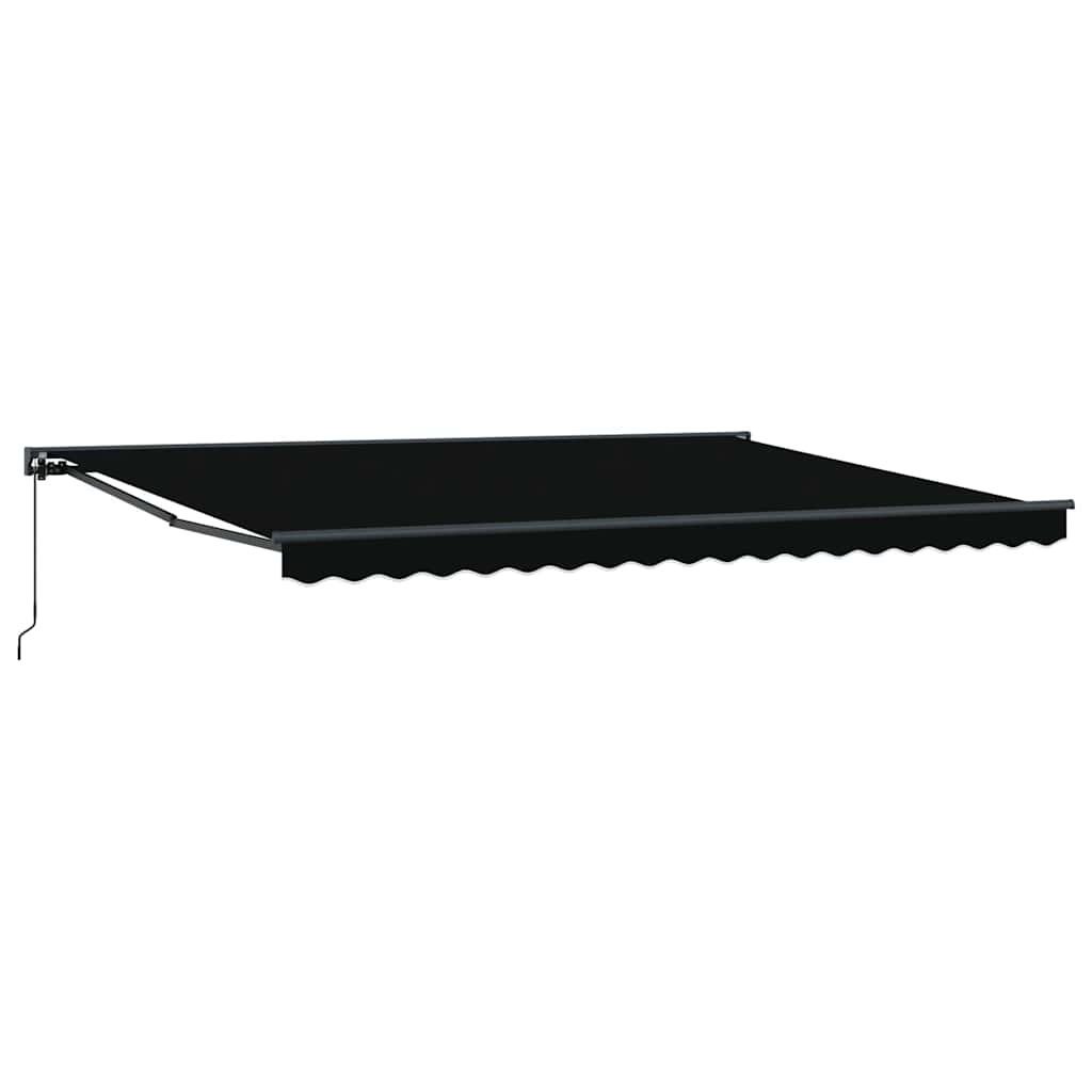Cortina Retractabilă Negru 450x300 cm țesătură GartenMobel Dekor