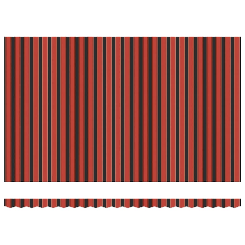 Cortina Retractabilă Portocalie și maro 500x300 cm țesătură GartenMobel Dekor