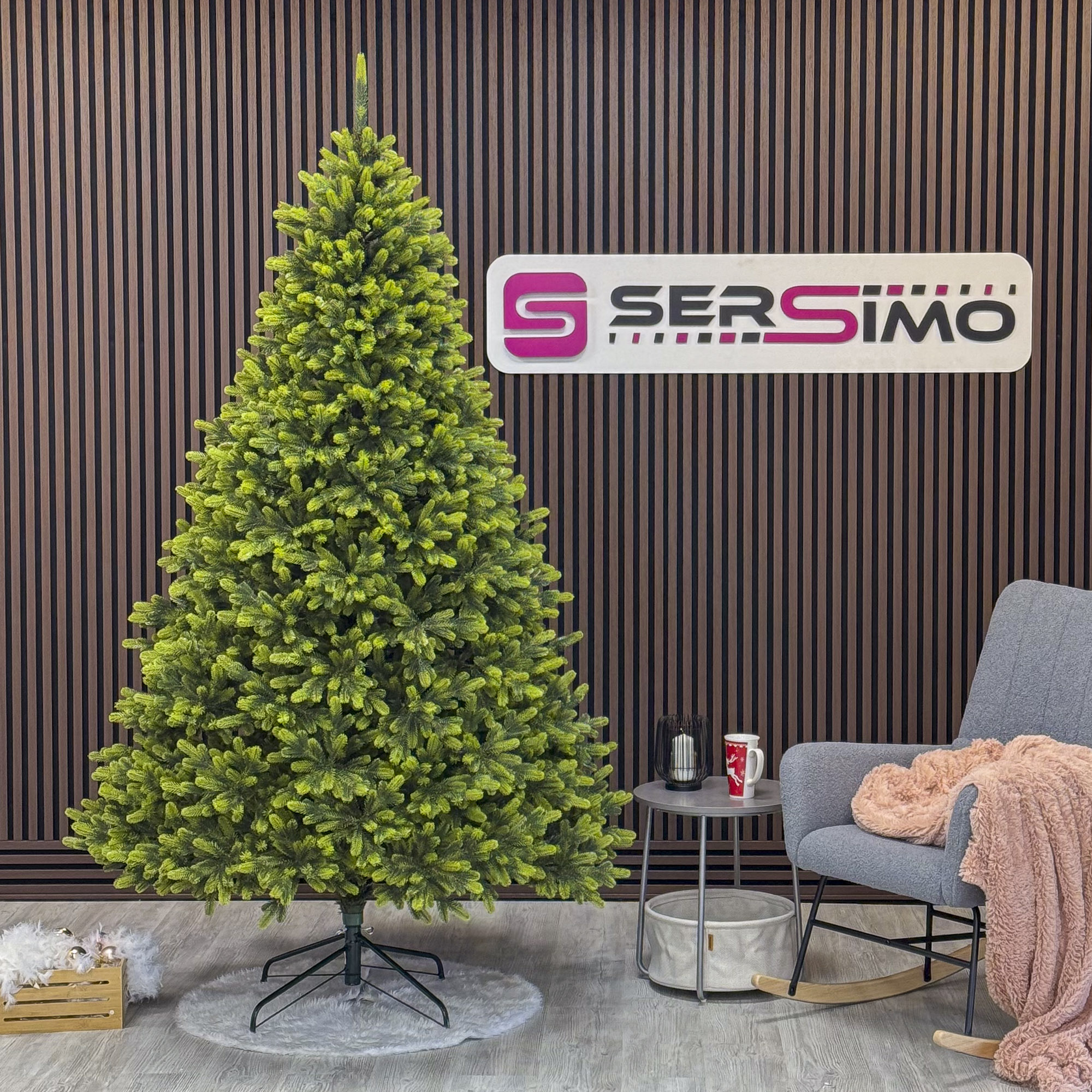 Brad artificial Christmas Deluxe by Sersimo, Polar Spring Select, integral 3D, 230 cm Household NewTrend